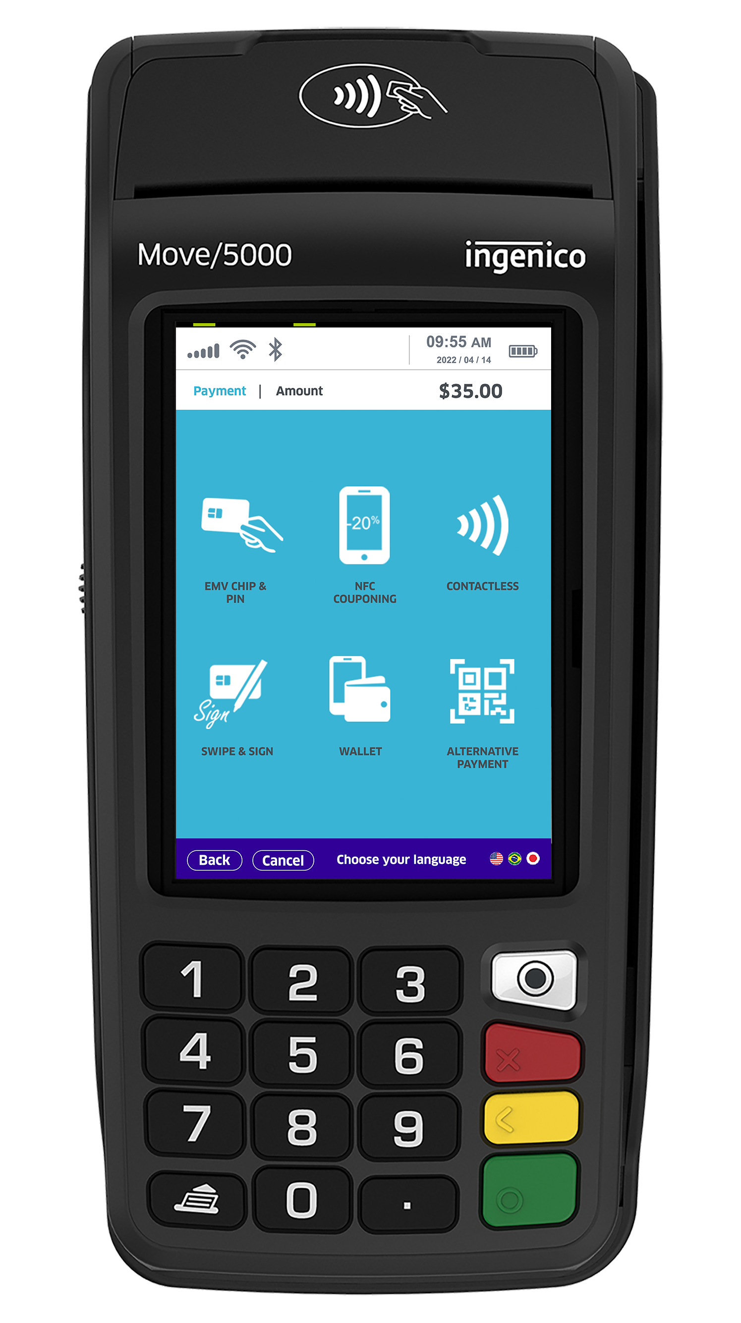 Ingenico Move 5000 payment terminal